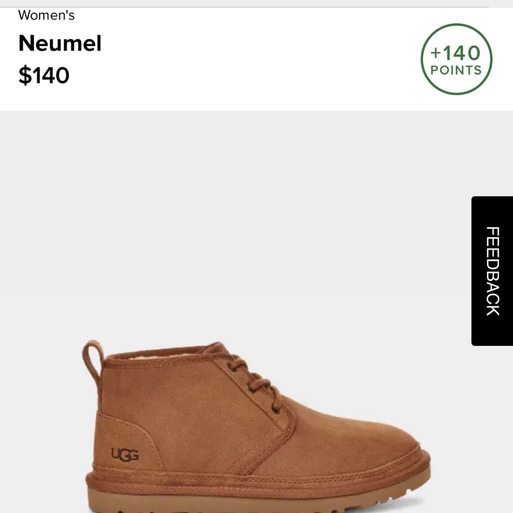 New UGG Neumel…in Box! Size 9…I wear an 8.5 and sized up.  Too big for me!